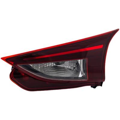 Rareelectrical - New Right Tail Lights Compatible With Mazda 3 Sport 3 2.0L 2.5L 2014 2015 2016 2017 2018 By Part - Image 1