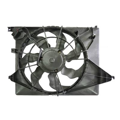 Rareelectrical - New Dual Radiator And Condenser Fan Compatible With Hyundai Santa Fe 3.3L 13-16 25380B8800 - Image 4
