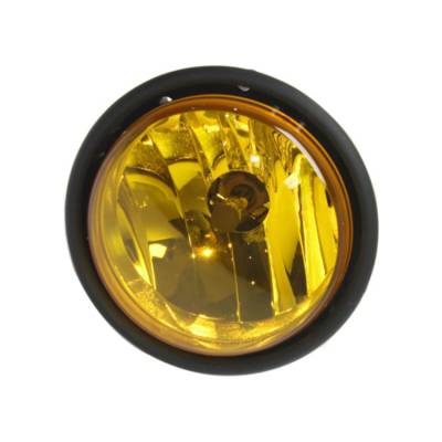New Driver Yellow Fog Light Fits Freightliner Hd Columbia 112 2000-11 632497001
