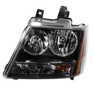 New Left Side Headlight Compatible With Chevrolet Suburban 2500 Lt Ls Sport 2007-2013 By Part Number