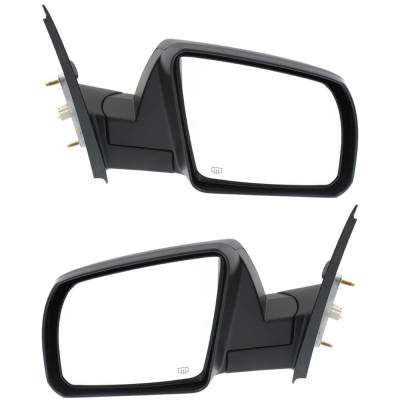 Rareelectrical - New Pair Mirror Compatible With Toyota Tundra Sr5 Crew Cab Pickup 4.6L 5.7L 2014 2015 2016 2017 2018 - Image 1