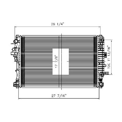 Rareelectrical - New Radiator Compatible With Chevrolet Malibu 1.5L 1490Cc Turbo 2016-2017 23336325 Gm3010583 - Image 6