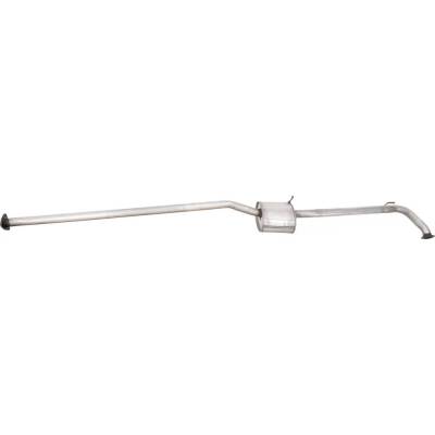 New Aluminized Muffler Compatible With Honda Accord Dx 4 Cyl 2.3L Accord Value Package 4 Cyl 2.3L