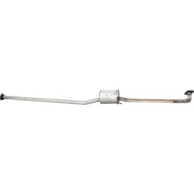 Rareelectrical - New Aluminized Muffler Compatible With Honda Accord Dx 4 Cyl 2.3L Accord Value Package 4 Cyl 2.3L - Image 5