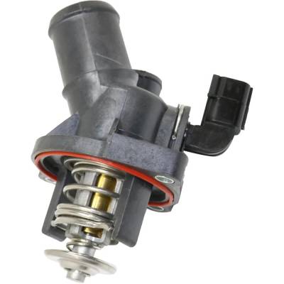 Rareelectrical - New 208°F Thermostat Housing Compatible With Ford Mazda B2300 Se 4 Cyl 2.3L Ranger Xlt 4 Cyl 2.3L - Image 1