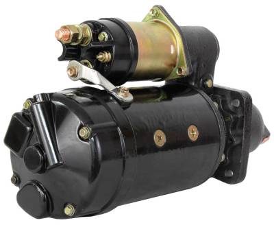 Rareelectrical - New Starter Motor Compatible With Massey Ferguson Tractor 1903-109-M91 1903-111-M91 518-884-M91 - Image 4