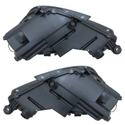 New Pair Of Headlights Compatible With Audi A4 Allroad Technik Wagon 4-Door 2017 2018 2019 By Part