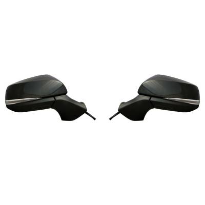 Rareelectrical - New Pair Of Mirror Compatible With Toyota Highlander Hybrid Xle Le Sport Utility 4-Door 2.5L 3.5L - Image 2