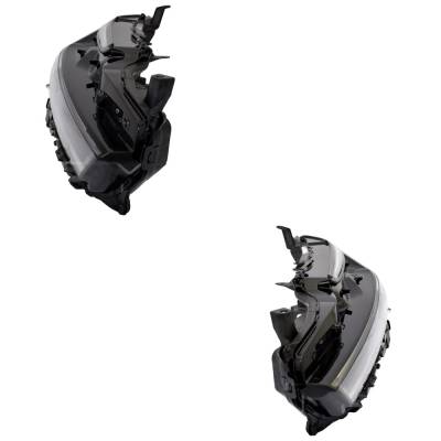 Rareelectrical - New Pair Of Headlights Compatible With Toyota Prius Le Hatchback Prius Prime Se Hatchback Prius - Image 4