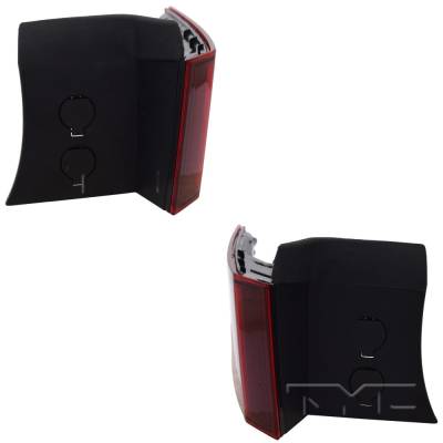 Rareelectrical - New Pair Of Tail Lights Compatible With Hyundai Santa Fe Calligraphy Sport Utility Santa Fe Limited - Image 3