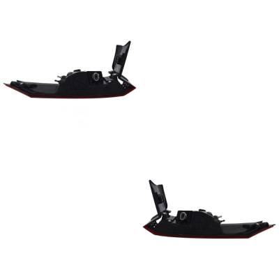 Rareelectrical - New Pair Of Tail Lights Compatible With Hyundai Santa Fe Calligraphy Sport Utility Santa Fe Limited - Image 6