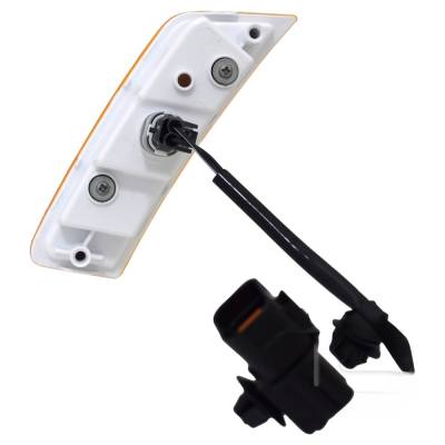 Rareelectrical - New Front Right Side Marker Light Compatible With Kia Seltos Lx Sport Utility 2021-2023 By 921A2 - Image 2