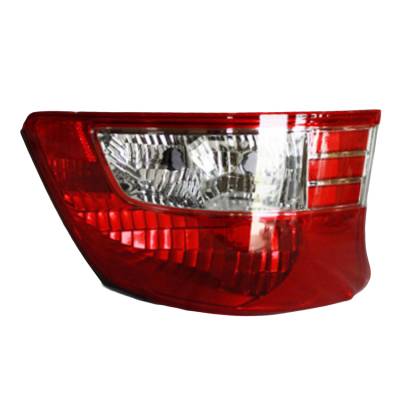 Rareelectrical - New Left Tail Light Compatible With Toyota Yaris Base Premium Sedan 2007-2012 To2818133 81561-52550 - Image 2