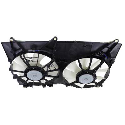 Rareelectrical - New Dual Cooling Fan Assembly Compatible With Lexus Toyota Highlander Limited 6 Cyl 3.3L Rx300 Base - Image 4