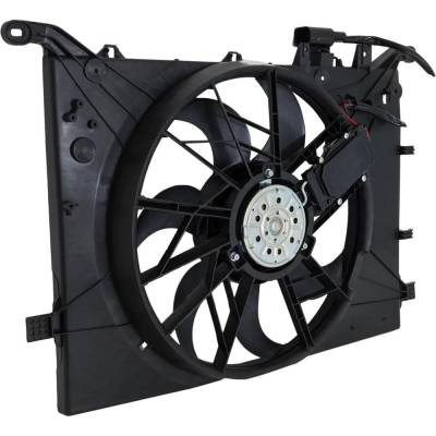 Rareelectrical - New Single Cooling Fan Assembly Compatible With Volvo V70 T5 5 Cyl 2.3L S60 R 5 Cyl 2.5L S80 T6 - Image 3