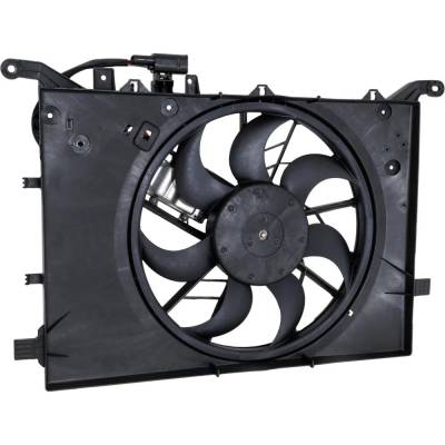 Rareelectrical - New Single Cooling Fan Assembly Compatible With Volvo S60 R 5 Cyl 2.5L S80 2.9 6 Cyl 2.9L S60 2.5T 5 - Image 4