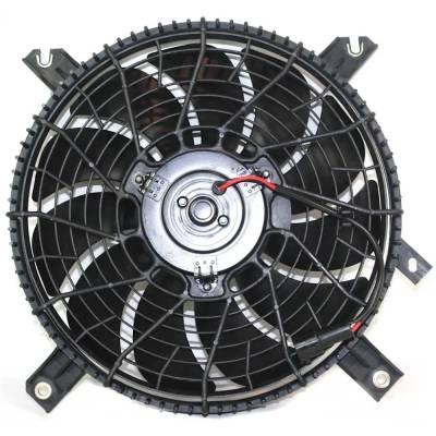 New A/C Condenser Cooling Fan Assembly Compatible With Suzuki Grand Vitara Jls Plus Se 6 Cyl 2.5L