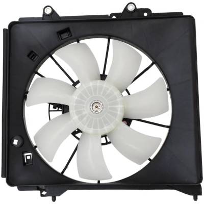 Rareelectrical - New Right Cooling Fan Assembly Compatible With Honda Fit Sport 4 Cyl 1.5L Fit Ev Fit Base 4 Cyl 1.5L - Image 4