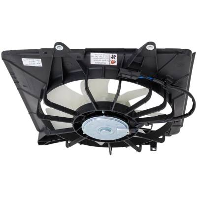 Rareelectrical - New Right Cooling Fan Assembly Compatible With Honda Fit Sport 4 Cyl 1.5L Fit Ev Fit Base 4 Cyl 1.5L - Image 6