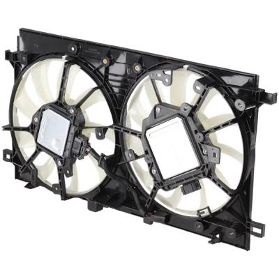 Rareelectrical - New Dual Cooling Fan Assembly Compatible With Lexus Ux250h Premium 4 Cyl 2.0L Ux250h F Sport 4 Cyl - Image 2