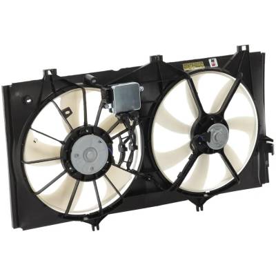 New Dual Cooling Fan Assembly Compatible With Lexus Toyota Venza Base 6 Cyl 3.5L Venza Limited 6 Cyl