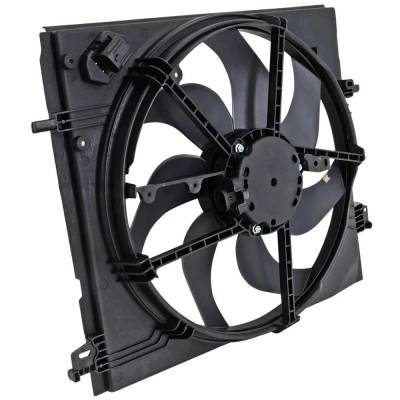 Rareelectrical - New Single Cooling Fan Assembly Compatible With Nissan Rogue Sport S 4 Cyl 2.0L Rogue Sport Sl 4 Cyl - Image 3