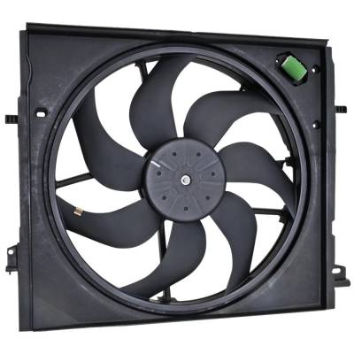 Rareelectrical - New Single Cooling Fan Assembly Compatible With Nissan Rogue Sport S 4 Cyl 2.0L Rogue Sport Sl 4 Cyl - Image 4