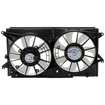 New Dual Cooling Fan Assembly Compatible With Mazda 5 Touring 4 Cyl 2.5L 5 Gt 4 Cyl 2.5L 5 Sport 4