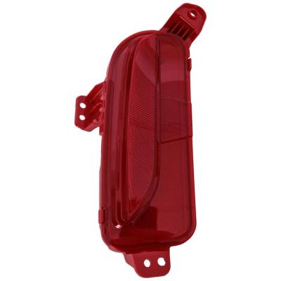 New Left Rear Bumper Reflector Compatible With Kia Soul Gt-Line 4 Cyl 2.0L Soul S 4 Cyl 2.0L Soul Ex