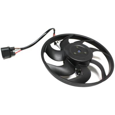 Rareelectrical - New Left Cooling Fan Assembly Compatible With Porsche Volkswagen Touareg Base 8 Cyl 4.2L Cayenne S 8 - Image 2