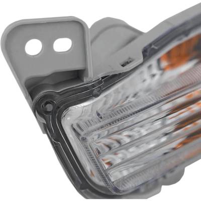 Rareelectrical - New Left Front Turn Signal Light Compatible With Honda Ridgeline Sport 6 Cyl 3.5L Ridgeline Black - Image 6