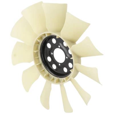 Rareelectrical - New 11 Blades Fan Blade Compatible With Ford Lincoln F-150 Base 6 Cyl 4.2L F-250 Lariat 8 Cyl 5.4L - Image 2