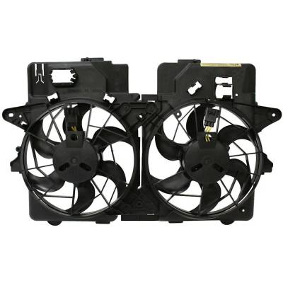 New Dual Cooling Fan Assembly Compatible With Ford Escape Limited 4 Cyl 2.0L Escape Xlt 4 Cyl 2.0L