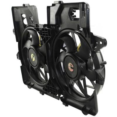 Rareelectrical - New Dual Cooling Fan Assembly Compatible With Ford Escape Xls 4 Cyl 2.0L Escape Limited 4 Cyl 2.0L - Image 2