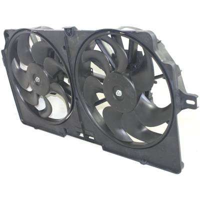 Rareelectrical - New Dual Cooling Fan Assembly Compatible With Chevrolet Oldsmobile Pontiac Silhouette Gls 6 Cyl 3.4L - Image 3