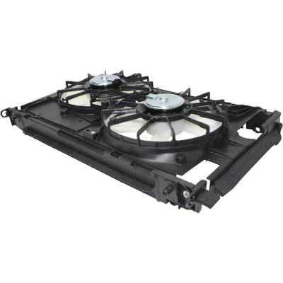 Rareelectrical - New Dual Cooling Fan Assembly Compatible With Toyota Rav4 Sport 4 Cyl 2.5L Rav4 Base 4 Cyl 2.5L Rav4 - Image 2
