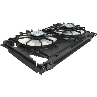 Rareelectrical - New Dual Cooling Fan Assembly Compatible With Toyota Rav4 Sport 4 Cyl 2.5L Rav4 Base 4 Cyl 2.5L Rav4 - Image 3