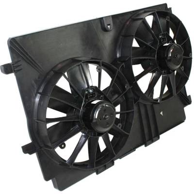 Rareelectrical - New Dual Cooling Fan Assembly Compatible With Chevrolet Pontiac Corvette Indianapolis 500 Pace Car 8 - Image 3
