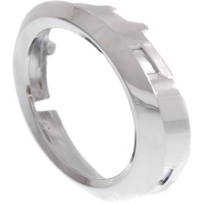 Rareelectrical - New Chrome Fog Light Trim Compatible With Mercedes Benz E550 4Matic 8 Cyl 5.5L E400 Hybrid 6 Cyl - Image 2