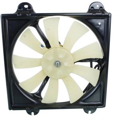 Rareelectrical - New A/C Condenser Cooling Fan Assembly Compatible With Mitsubishi Eclipse Spyder Gt-P 6 Cyl 3.8L - Image 5