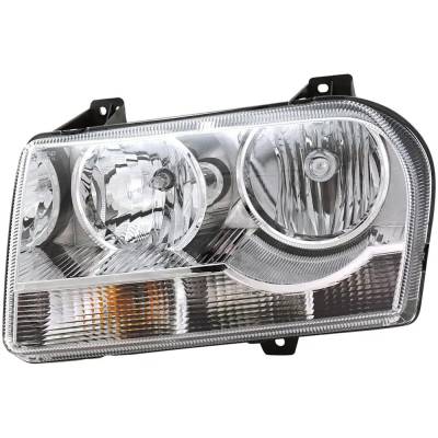 New Left Headlight Compatible With Chrysler 300 C Srt8 8 Cyl 6.1L 300 Touring 6 Cyl 2.7L 300 C 8 Cyl