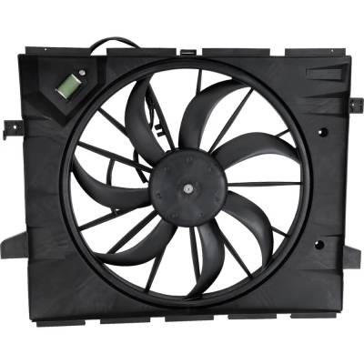 Rareelectrical - New Single Cooling Fan Assembly Compatible With Dodge Durango Gt Plus 6 Cyl 3.6L Durango Gt Premium - Image 4