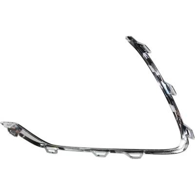 Rareelectrical - New Chrome Fog Light Trim Compatible With Chevrolet Trax Ls 4 Cyl 1.4L Trax Lt 4 Cyl 1.4L Trax - Image 5