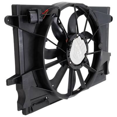 Rareelectrical - New Single Cooling Fan Assembly Compatible With Chevrolet Cruze Lt 4 Cyl 1.4L Cruze Ls 4 Cyl 1.4L - Image 2