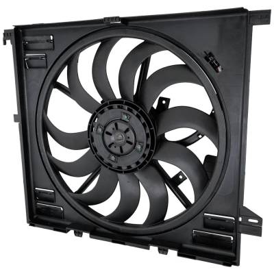 Rareelectrical - Single Cooling Fan Assembly Compatible With Alfa Romeo Giulia Quadrifoglio 6 Cyl 2.9L 2020-2024 By - Image 4