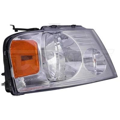 Rareelectrical - New Right Headlight Compatible With Ford Lincoln F-150 All Submodels Mark Lt All Submodels 2004-2008 - Image 2