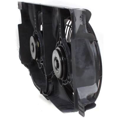 Rareelectrical - New Dual Cooling Fan Assembly Compatible With Mercedes Benz Ml430 Base 8 Cyl 4.3L Ml320 Base 6 Cyl - Image 2