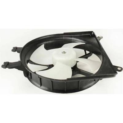 Rareelectrical - New Toyo Type Cooling Fan Assembly Compatible With Honda Civic Ex 4 Cyl 1.6L Civic Del Sol S 4 Cyl - Image 3
