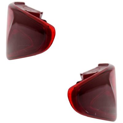 Rareelectrical - New Pair Of Tail Lights Compatible With Hyundai Santa Fe Sport 2.0T Sport Utility 2017-2018 - Image 3