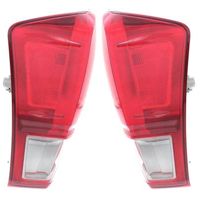 Rareelectrical - New Pair Of Tail Lights Compatible With Toyota Tacoma 3.5L 2016 2017 By Part Numbers 81560-04180 - Image 3